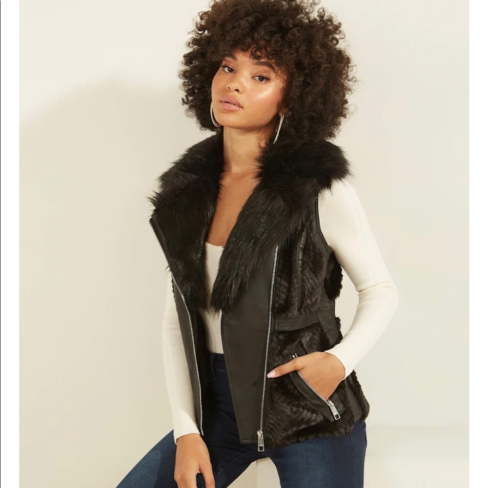 Brand new black winter vest